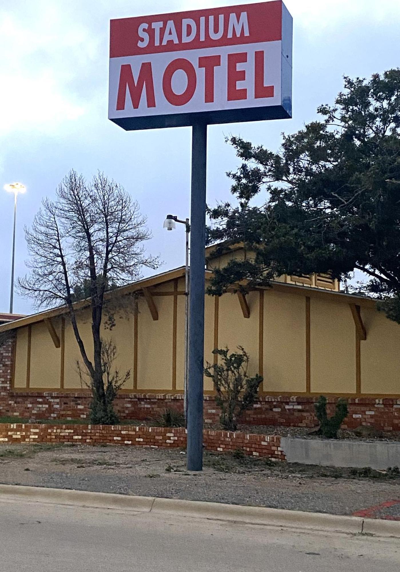 Stadium Motel - Lubbock Medical Center Εξωτερικό φωτογραφία